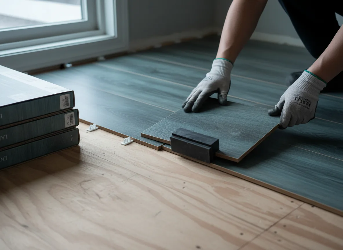 Luxury Vinyl Plank Installation company in Goodwine, IL